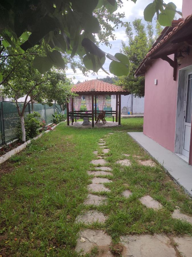 Aspri Ammos House Apartment Kavala Bagian luar foto