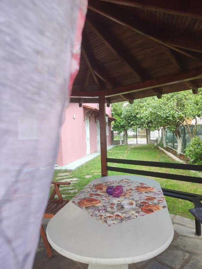 Aspri Ammos House Apartment Kavala Bagian luar foto