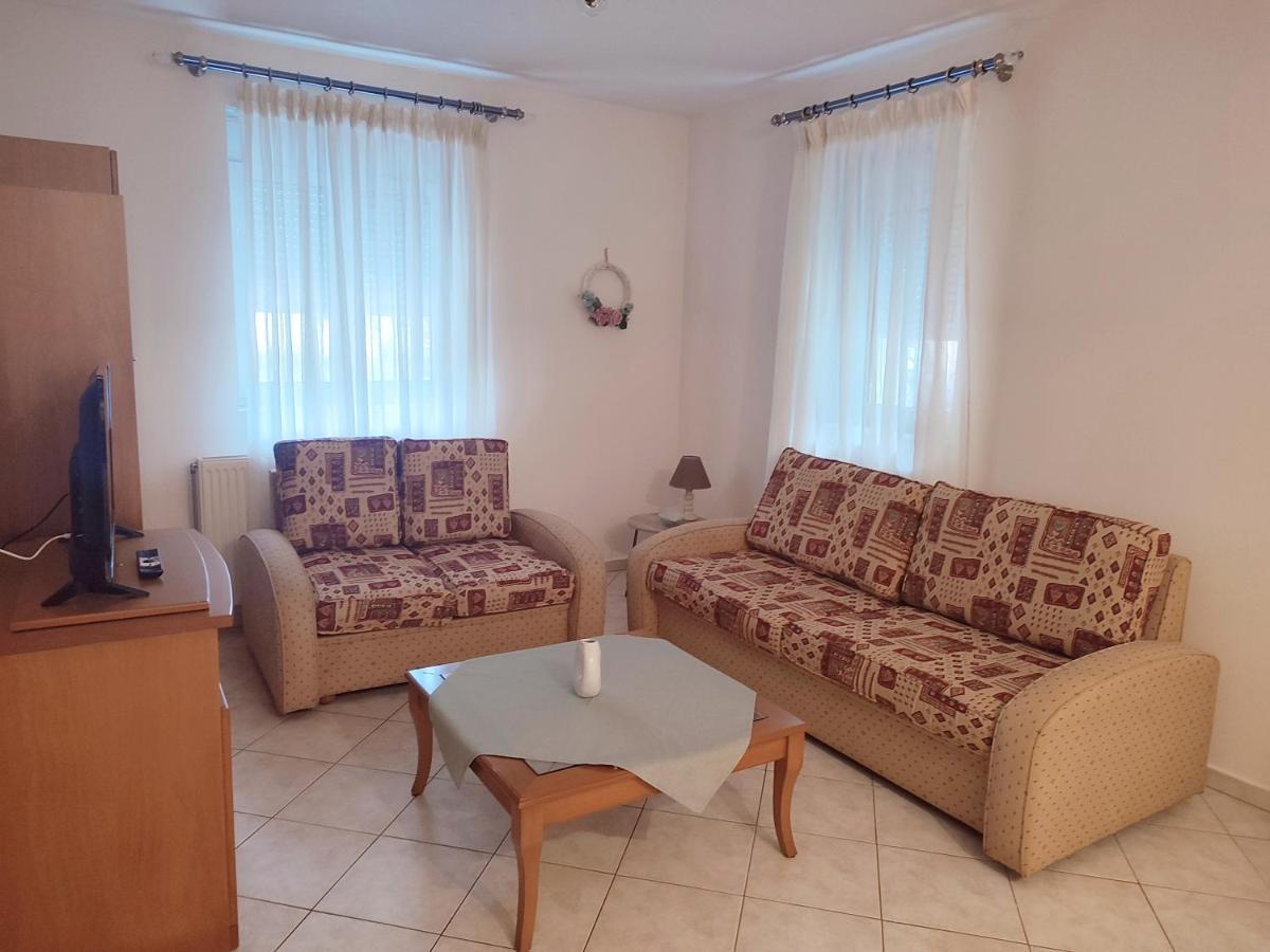 Aspri Ammos House Apartment Kavala Bagian luar foto